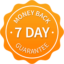 7 Day Money Back Guarantee on membership