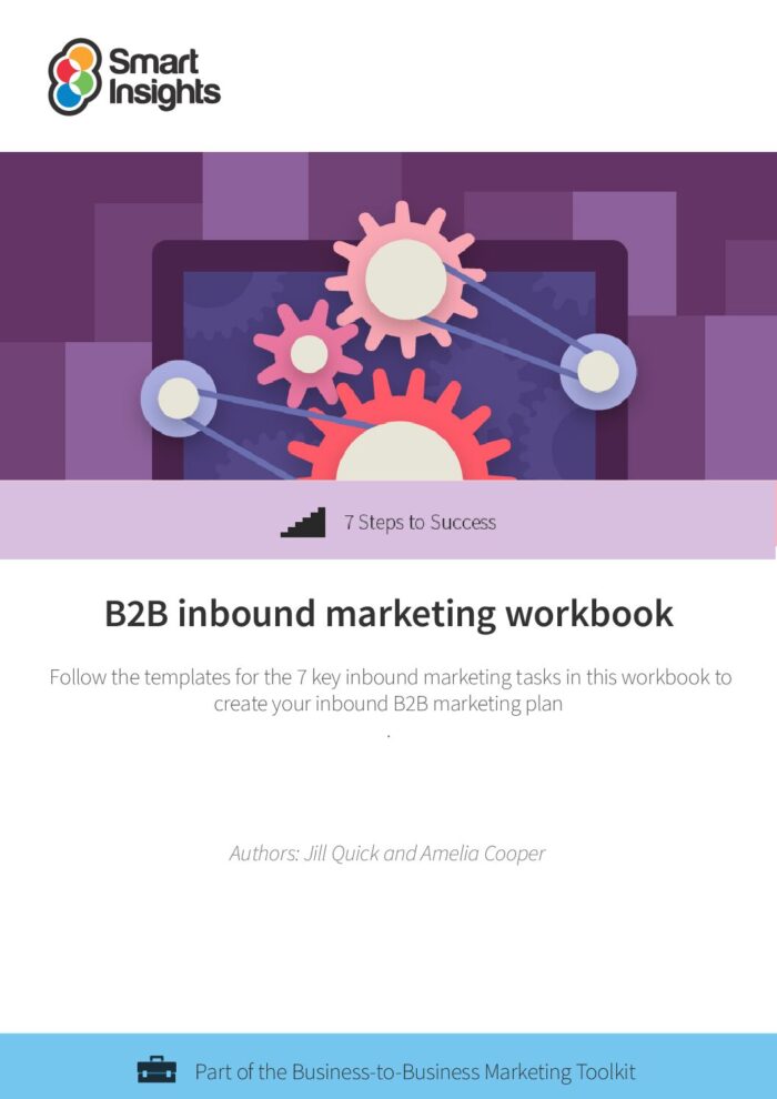 B2B inbound marketing workbook featured image