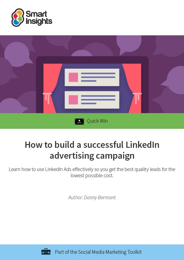 How To Build A Successful LinkedIn Advertising Campaign - Smart Insights