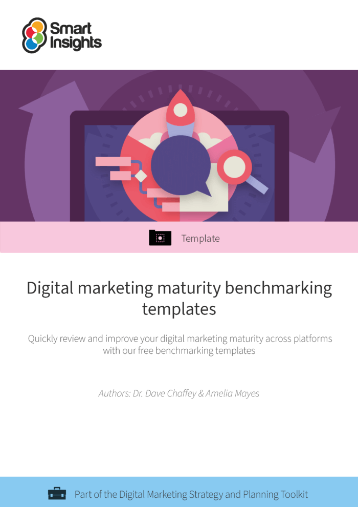 Free digital marketing maturity benchmarking templates featured image